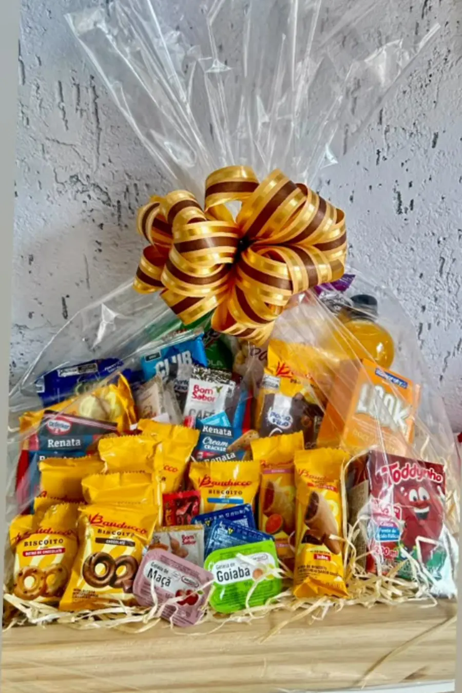 Cesta de café da manhã completa