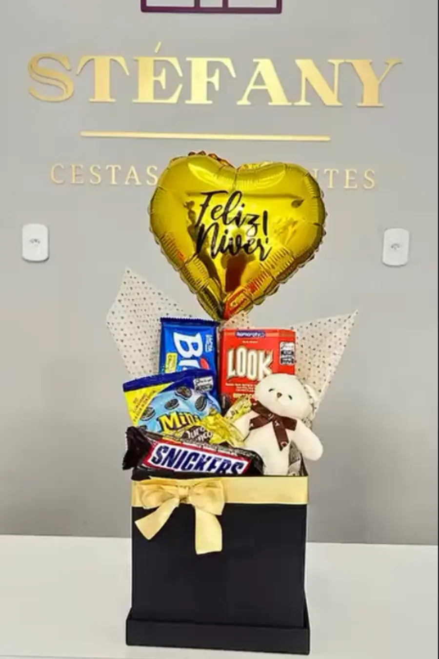 Cesta especial para pai